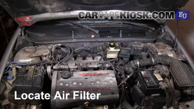 1997 Alfa Romeo 145 T.Spark 1.4L 4 Cyl. Filtro de aire (motor) Cambio